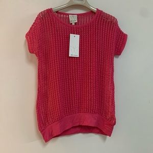 Ella Moss Knit Sweater with slip